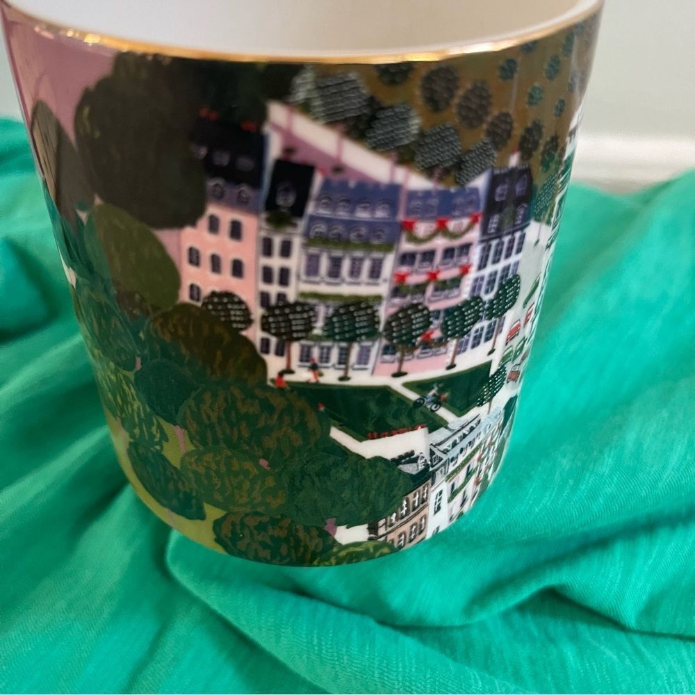 Anthropologie Noel A Paris mug and plate set NEW - Picture 14 of 14